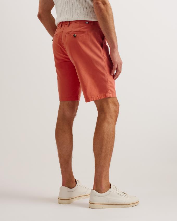 Short Ted Baker Chino Orange Foncé Homme | ORL-33678012